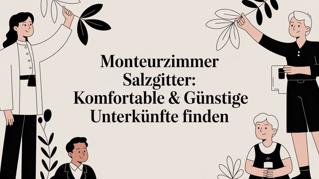 Monteurzimmer Salzgitter: Komfortable & Günstige Unterkünfte finden